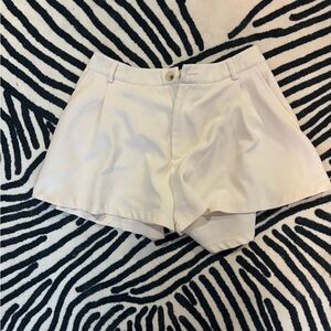 Women's White Shorts